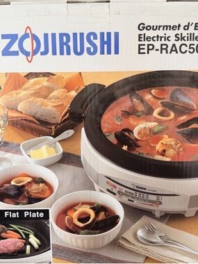 NEW Zojirushi EP-RAC50 Gourmet d’Expert 1350-Watt Electric Skillet